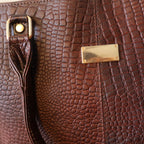 Handbags: Pure Buffalo Leather Travel and  Office Bag.