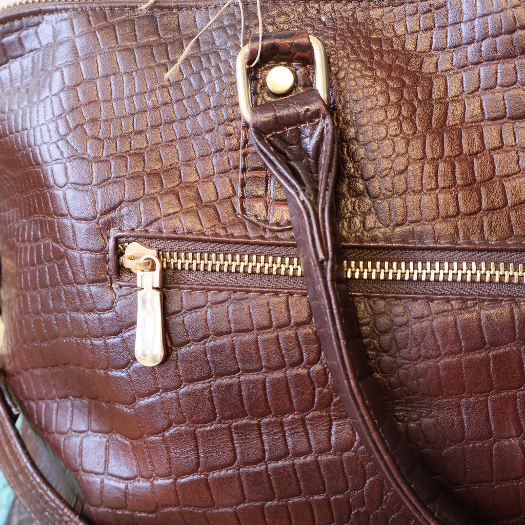 Handbags: Pure Buffalo Leather Travel and  Office Bag.