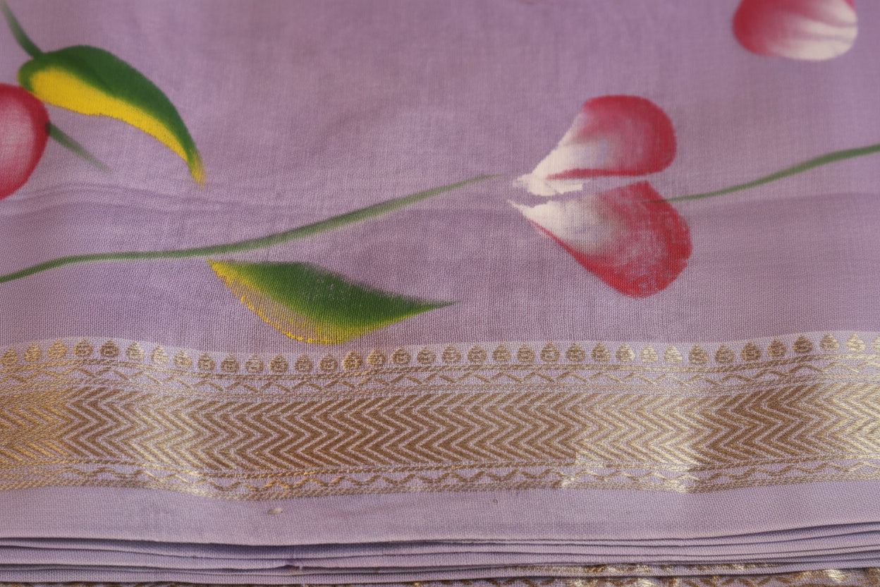 100% Pure Maheshwari Handloom Silk