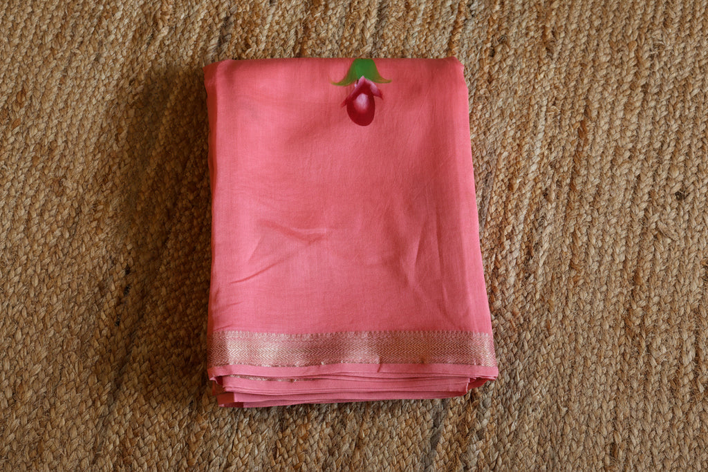100% Pure Maheshwari Handloom Silk