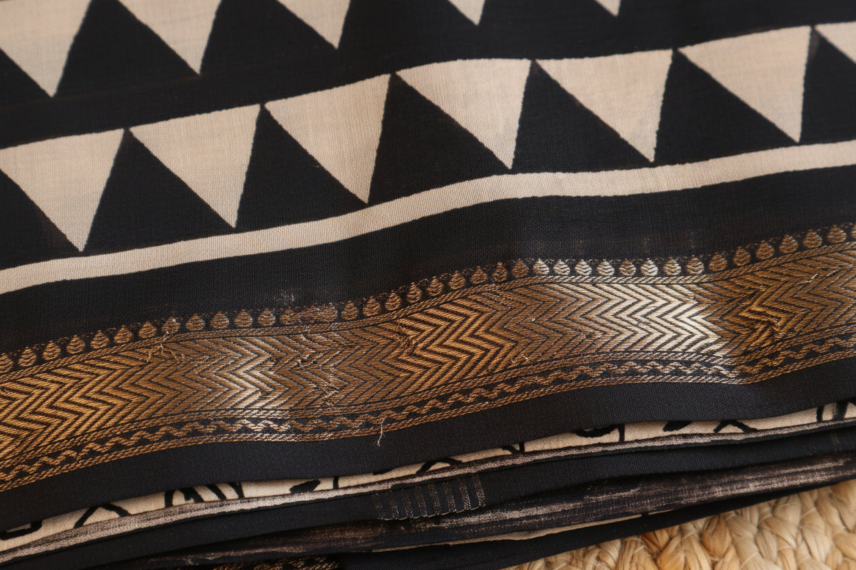 100% Pure Maheshwari Handloom Silk