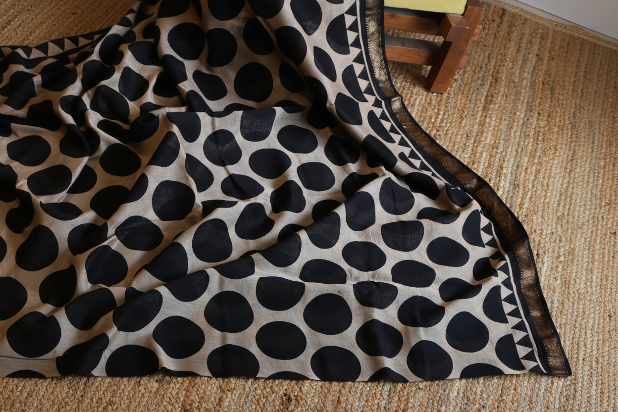 100% Pure Maheshwari Handloom Silk