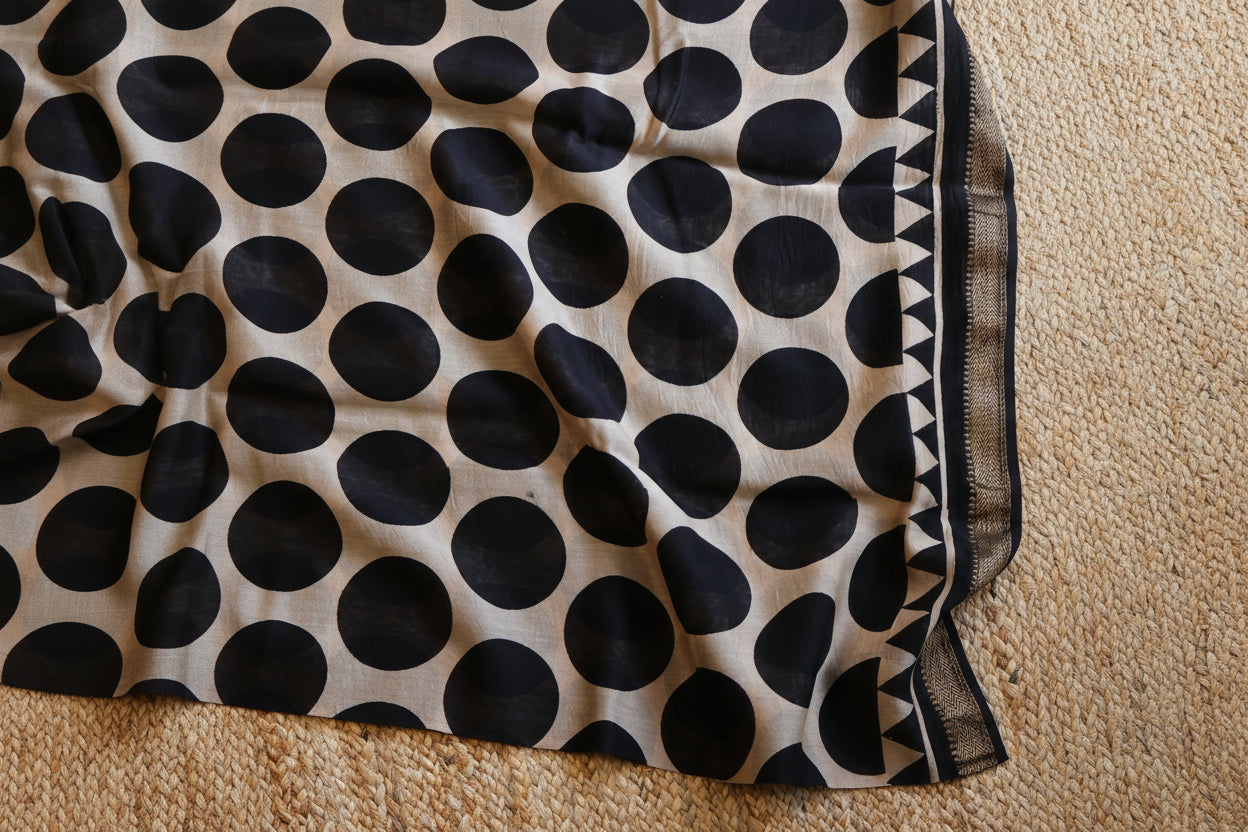 100% Pure Maheshwari Handloom Silk