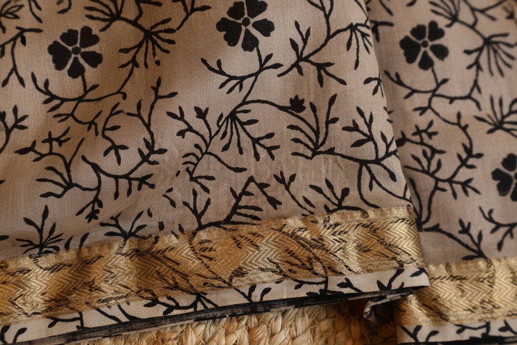 100% Pure Maheshwari Handloom Silk
