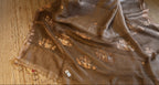 100 % Pure Silk Linen Saree – with silk mark  West Bengal Handloom.