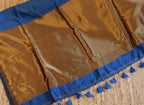 Cotton Handwoven Saree with with Zari Pallu and Tassels . Light weight easy to drape. Comfortable all day.