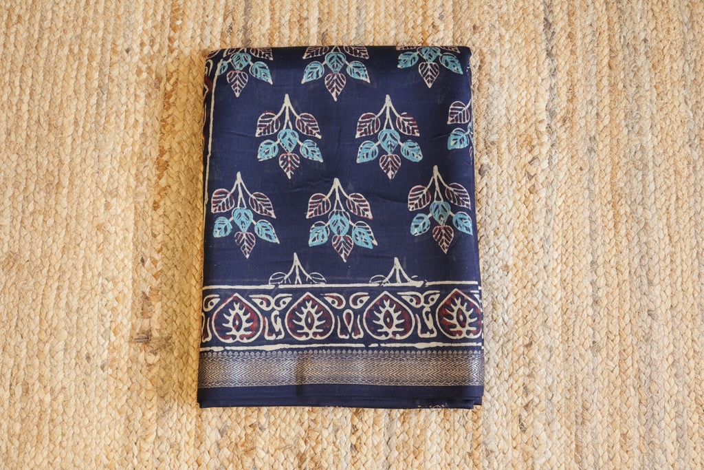100% Pure Maheshwari Handloom Silk