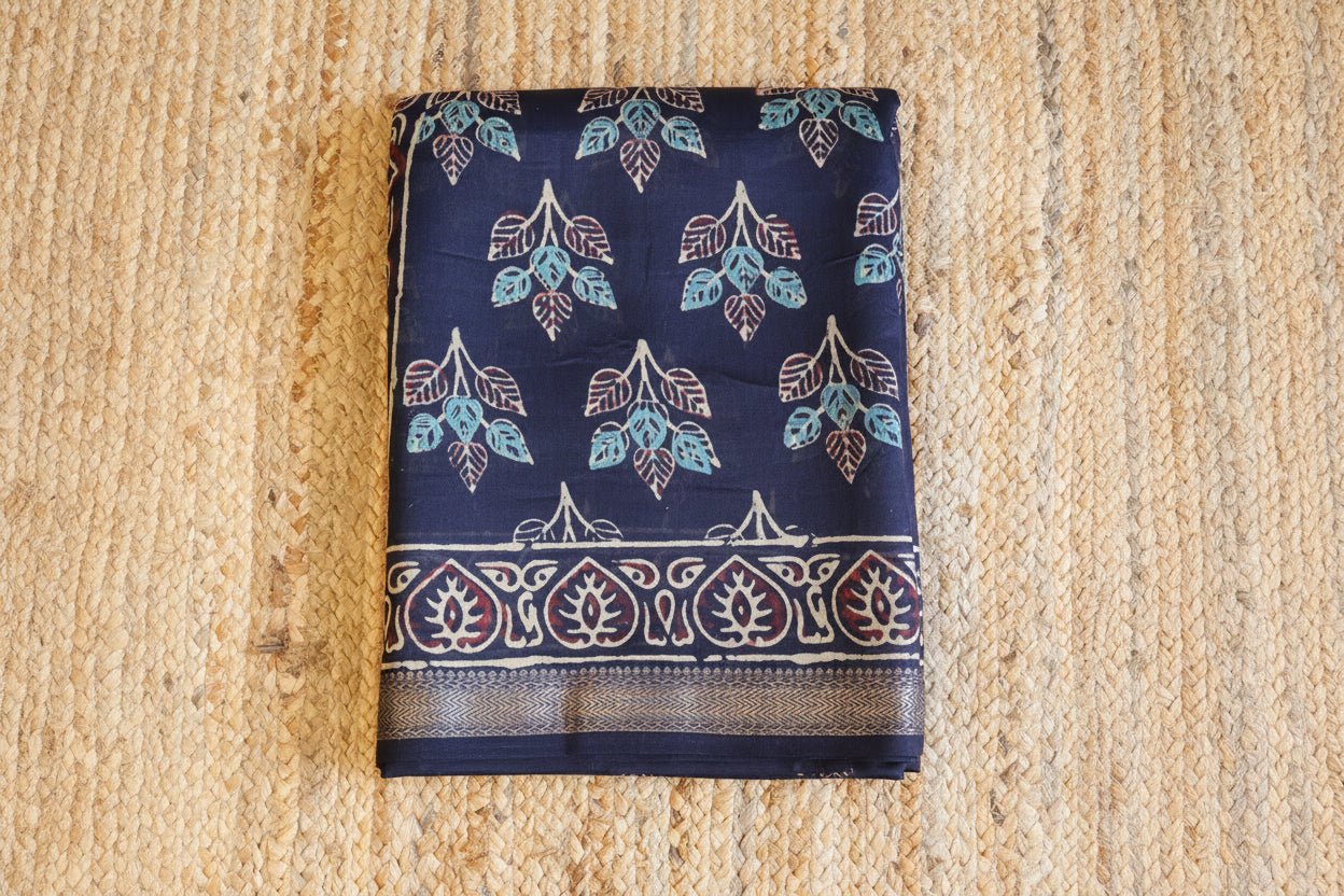100% Pure Maheshwari Handloom Silk