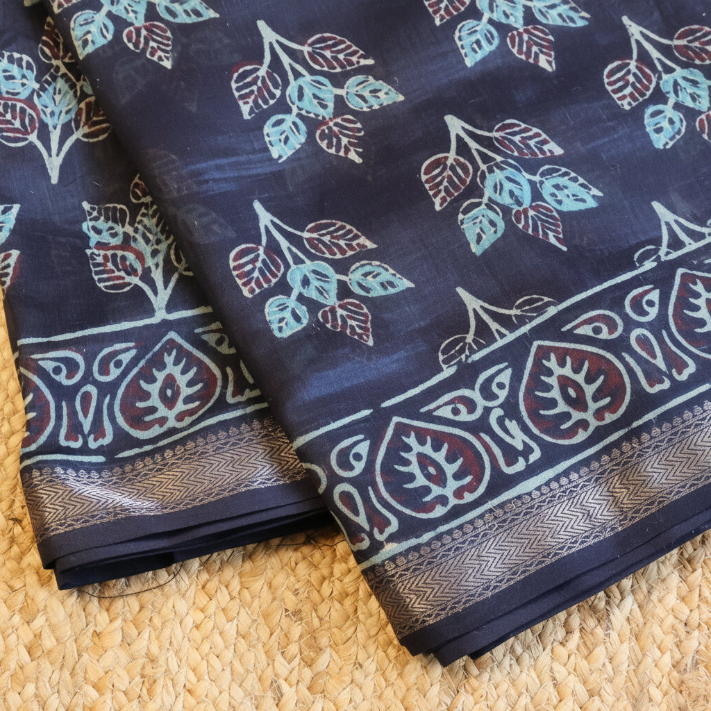 100% Pure Maheshwari Handloom Silk