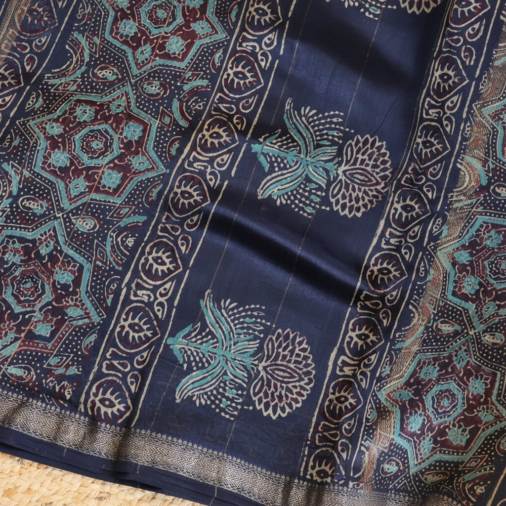 100% Pure Maheshwari Handloom Silk