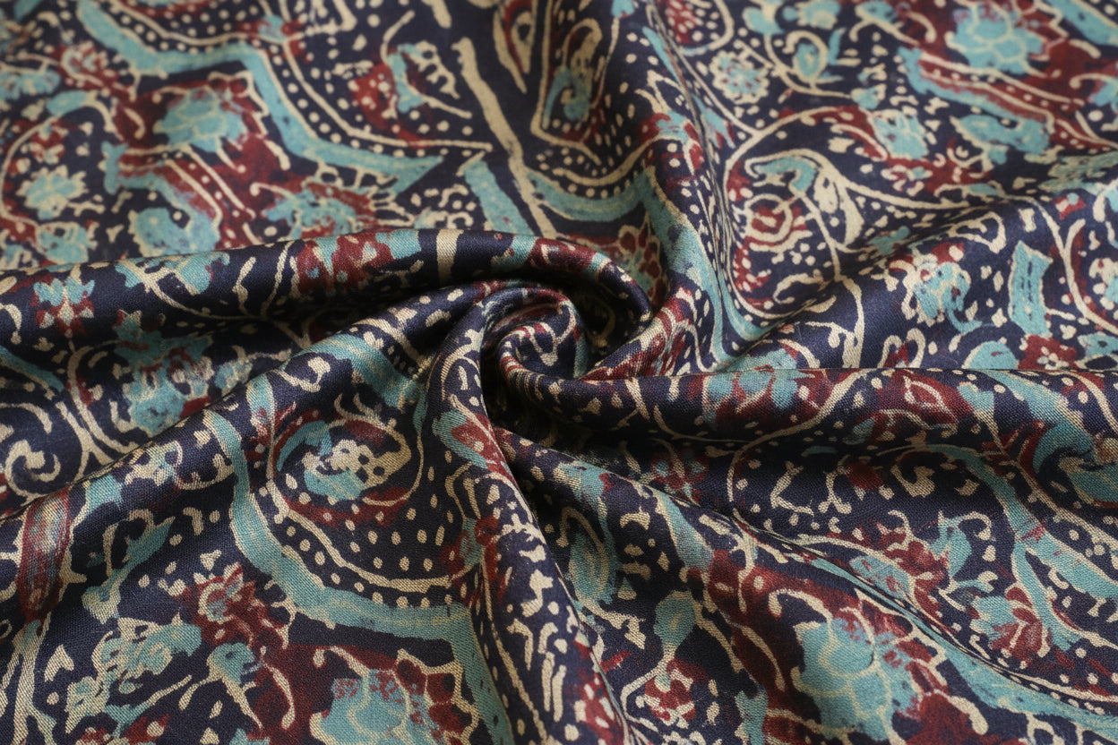 100% Pure Maheshwari Handloom Silk
