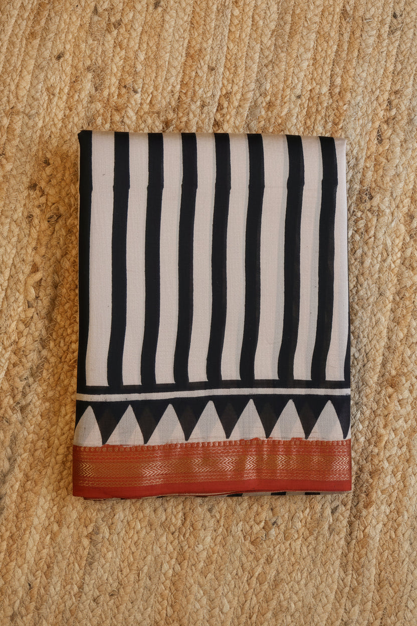 100% Pure Maheshwari Handloom Silk
