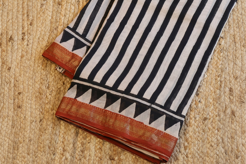100% Pure Maheshwari Handloom Silk