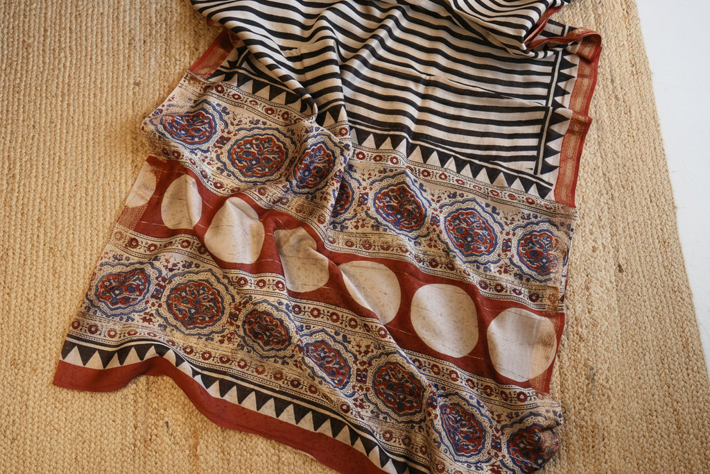 100% Pure Maheshwari Handloom Silk