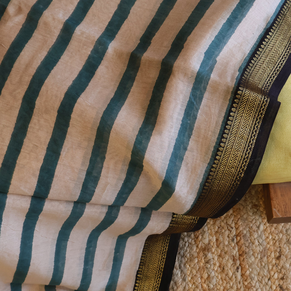 100% Pure Maheshwari Handloom Silk