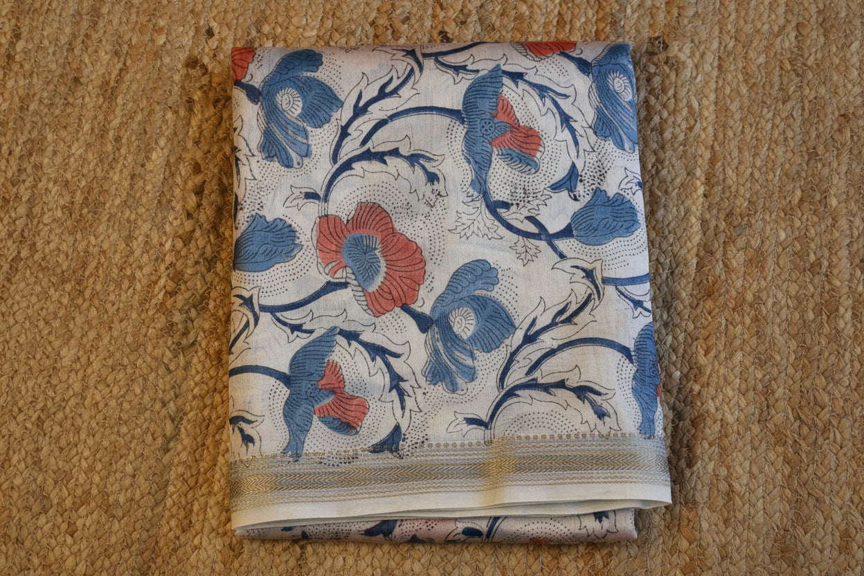 100% Pure Maheshwari Handloom Silk