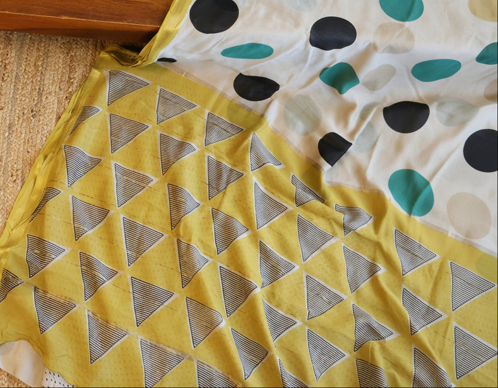 100% Pure Maheshwari Handloom Silk