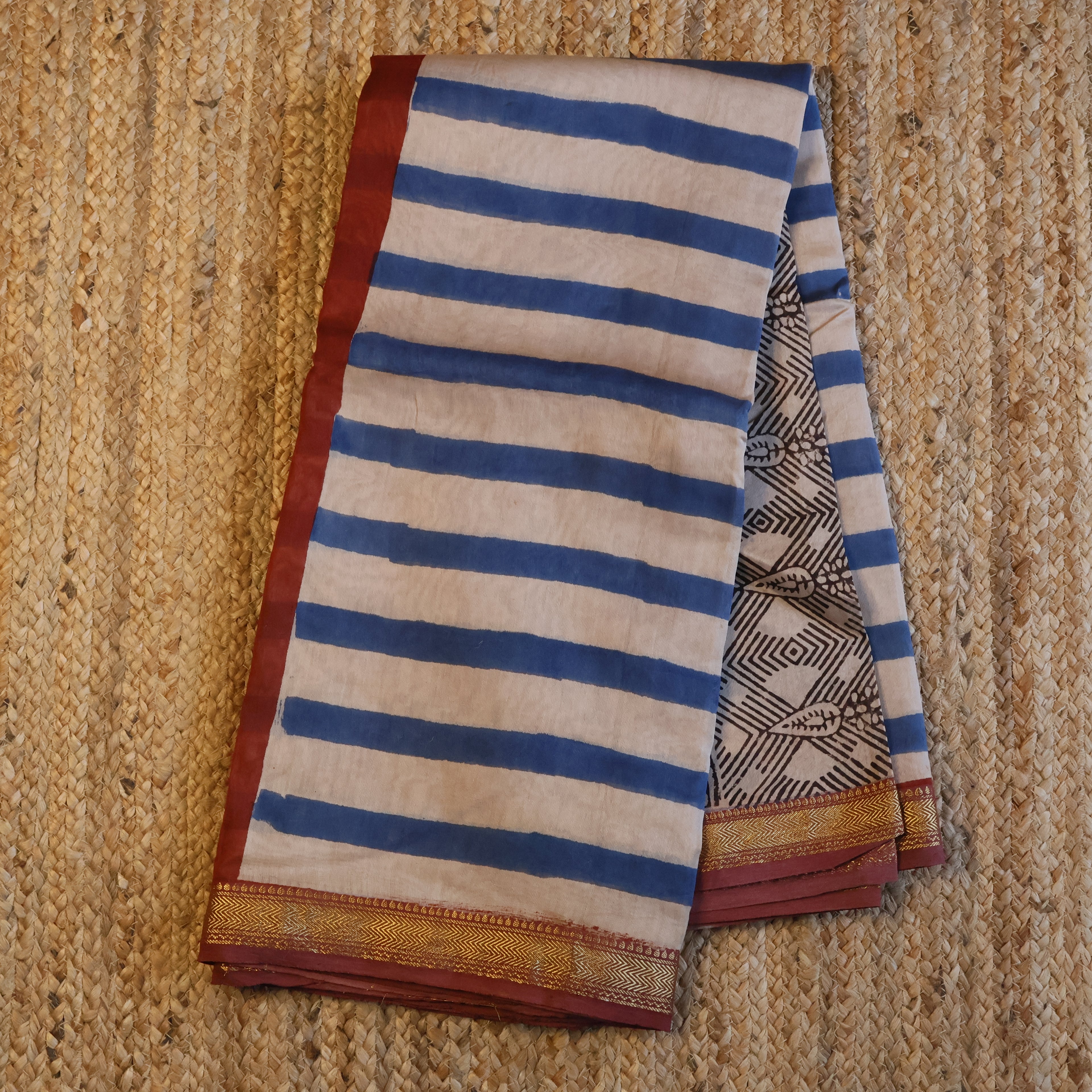 100% Pure Maheshwari Handloom Silk