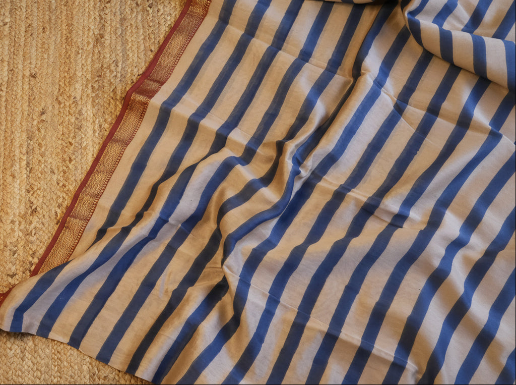 100% Pure Maheshwari Handloom Silk