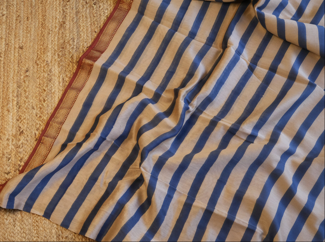 100% Pure Maheshwari Handloom Silk