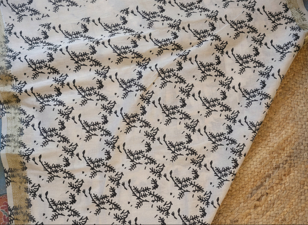 100% Pure Maheshwari Handloom Silk