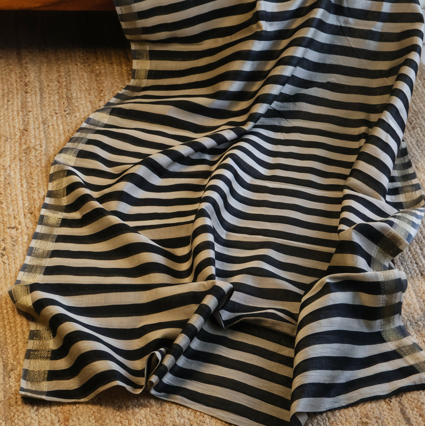 100% Pure Maheshwari Handloom Silk