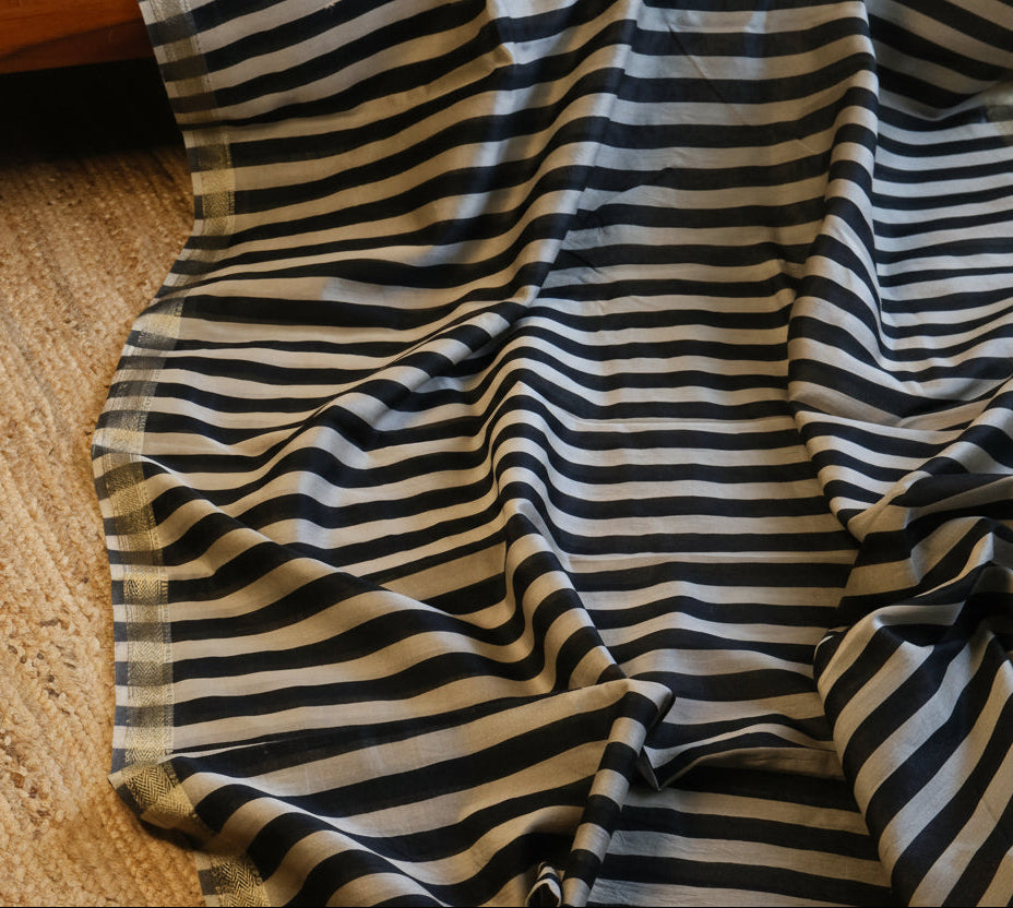 100% Pure Maheshwari Handloom Silk