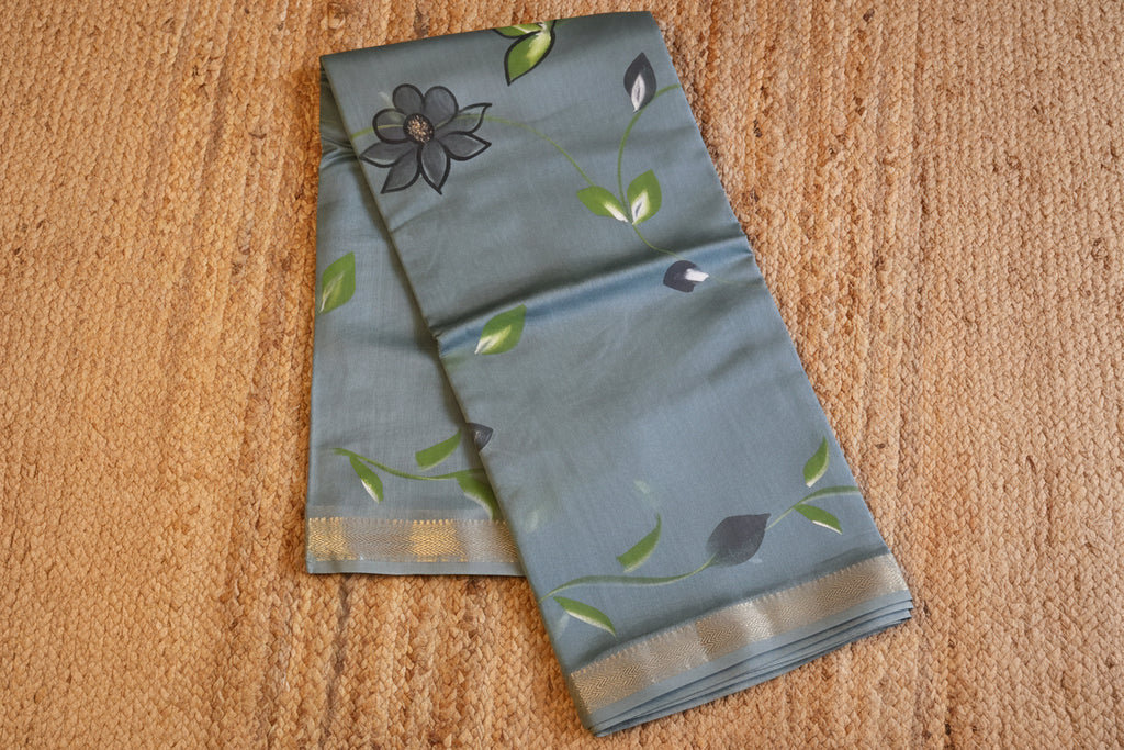 100% Pure Maheshwari Handloom Silk