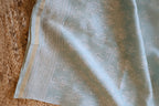 Pure Chanderi Silk Saree with Elegant blue &nbsp;Prints and Zari Border – 100% Handloom.