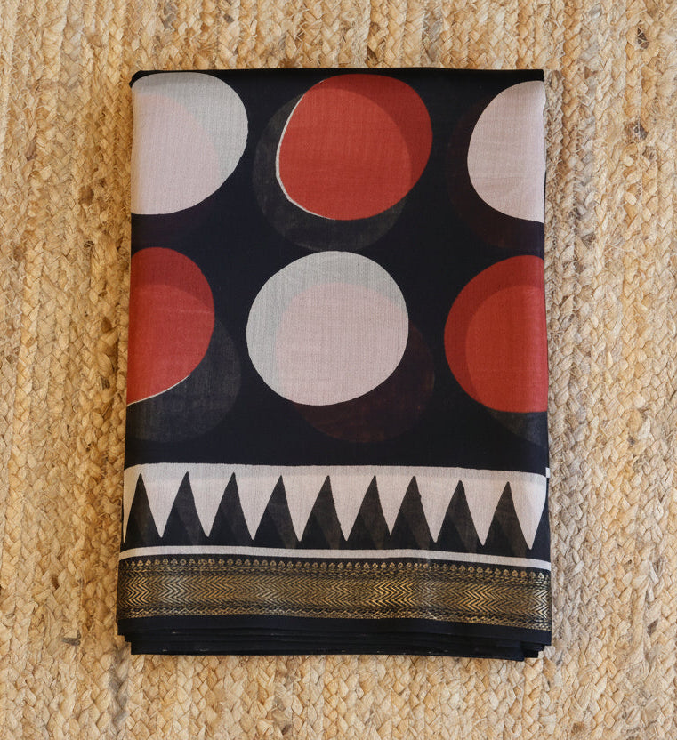 100% Pure Maheshwari Handloom Silk