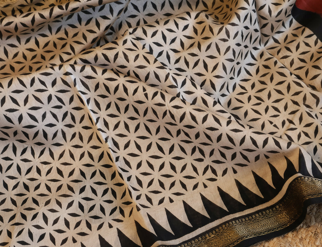 100% Pure Maheshwari Handloom Silk