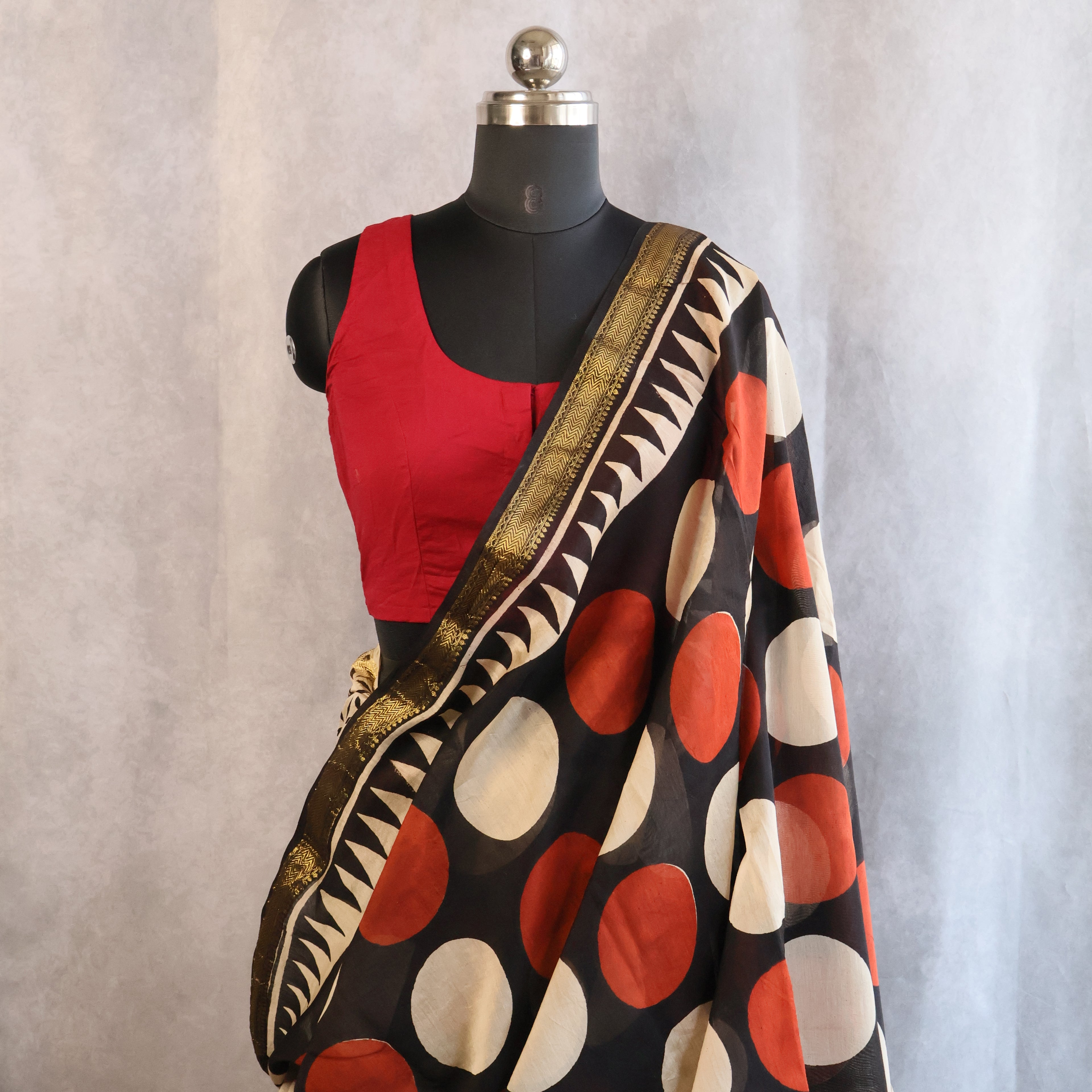 100% Pure Maheshwari Handloom Silk