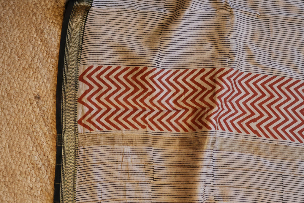 100% Pure Maheshwari Handloom Silk