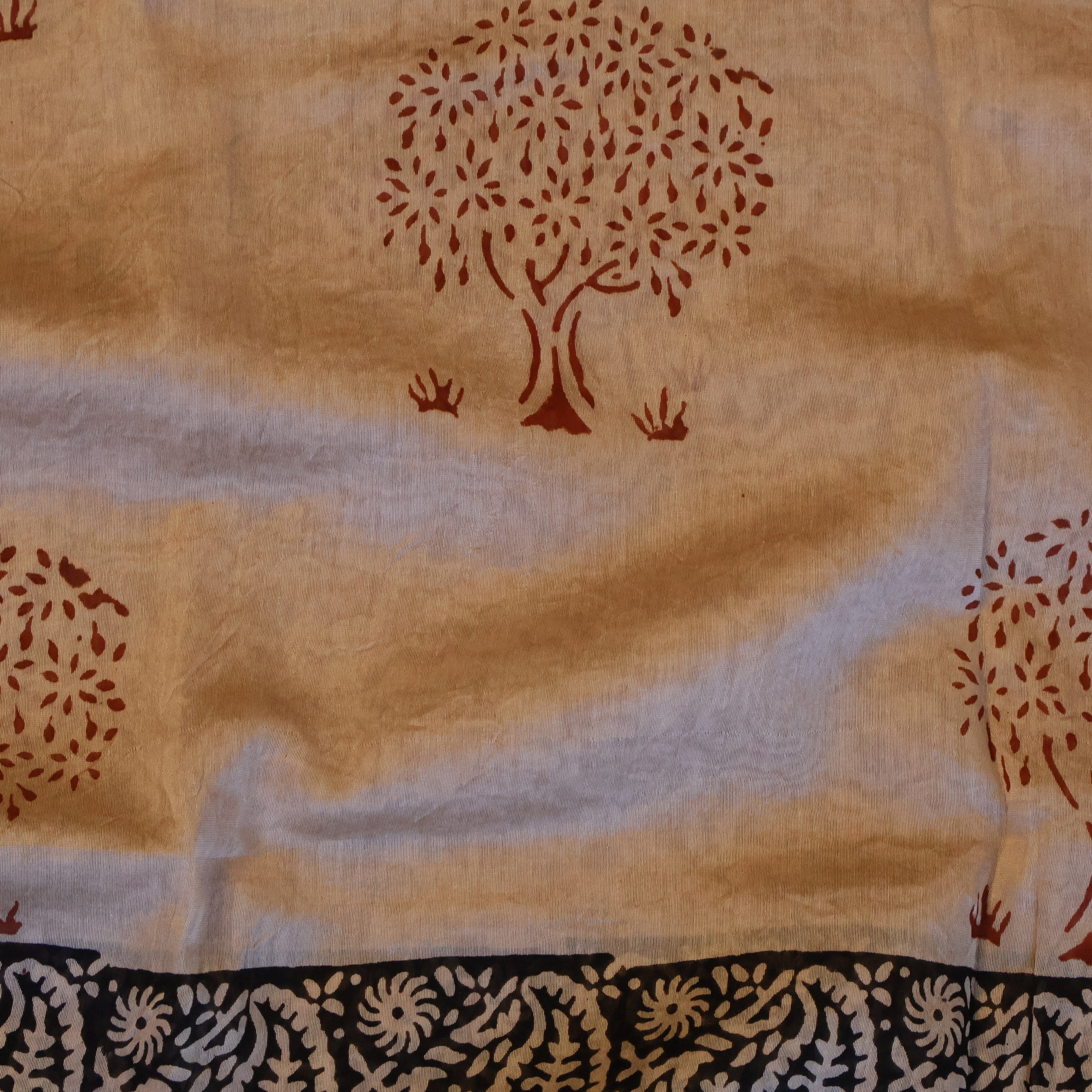 100% Pure Maheshwari Handloom Silk