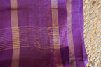 Tussar Jamdani Handwoven Saree with Intricate Motifs