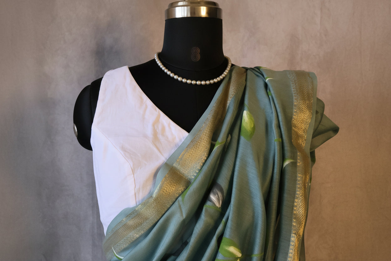 100% Pure Maheshwari Handloom Silk