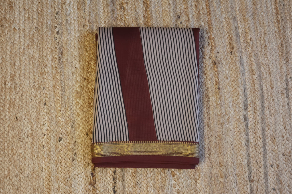 100% Pure Maheshwari Handloom Silk
