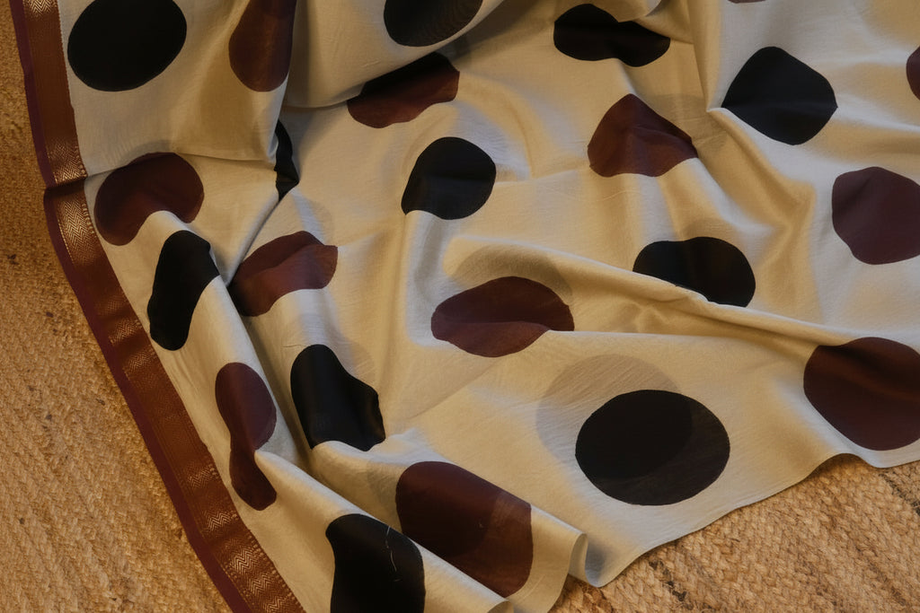 100% Pure Maheshwari Handloom Silk