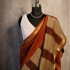 100% Pure Maheshwari Handloom Silk
