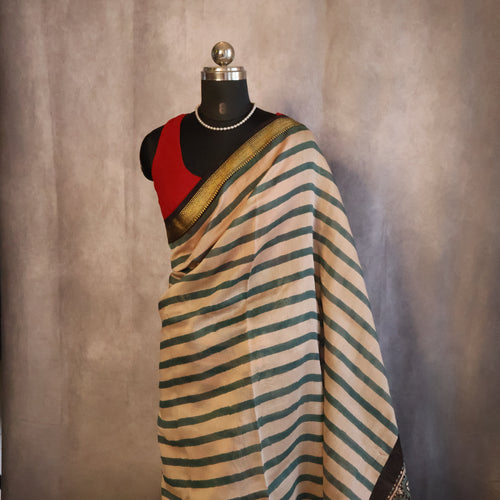 100% Pure Maheshwari Handloom Silk