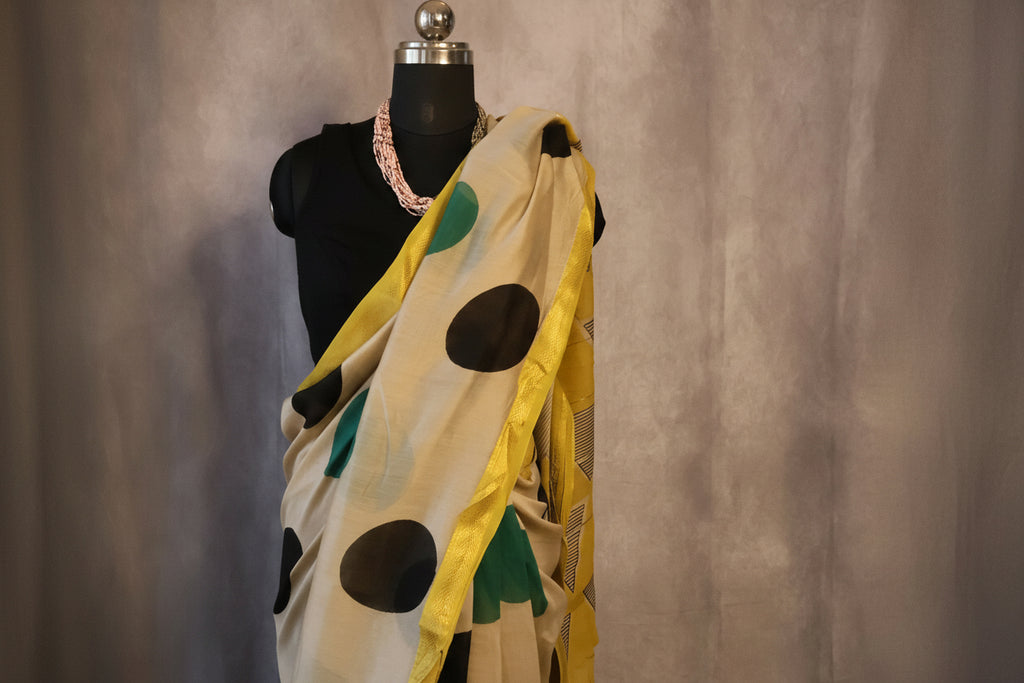 100% Pure Maheshwari Handloom Silk