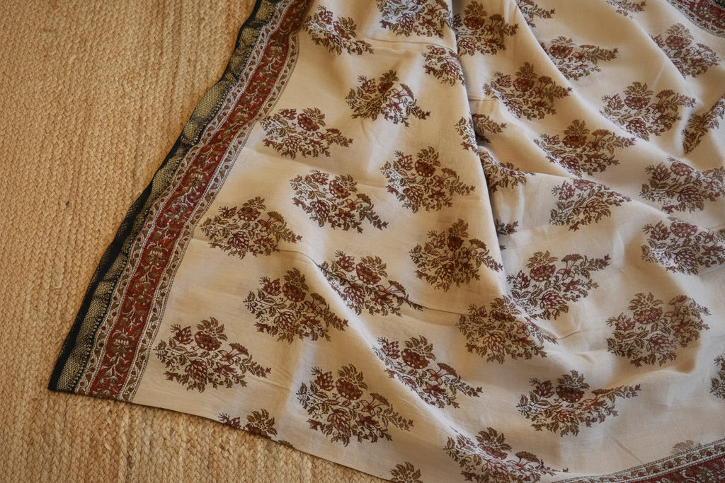 100% Pure Maheshwari Handloom Silk
