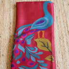 Silk Linen Jamdani Saree – West Bengal Handloom