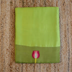 Silk Linen Jamdani Saree – West Bengal Handloom
