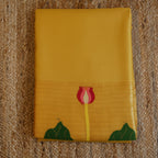Silk Linen Jamdani Saree – West Bengal Handloom