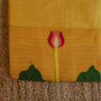 Silk Linen Jamdani Saree – West Bengal Handloom