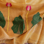 Silk Linen Jamdani Saree – West Bengal Handloom
