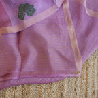 Silk Linen Jamdani Saree – West Bengal Handloom