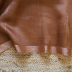 Silk Linen Jamdani Saree – West Bengal Handloom
