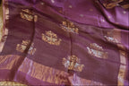 Silk Linen Jamdani Saree – West Bengal Handloom